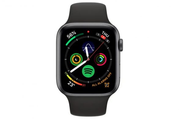 Red Dot on an Apple Watch
