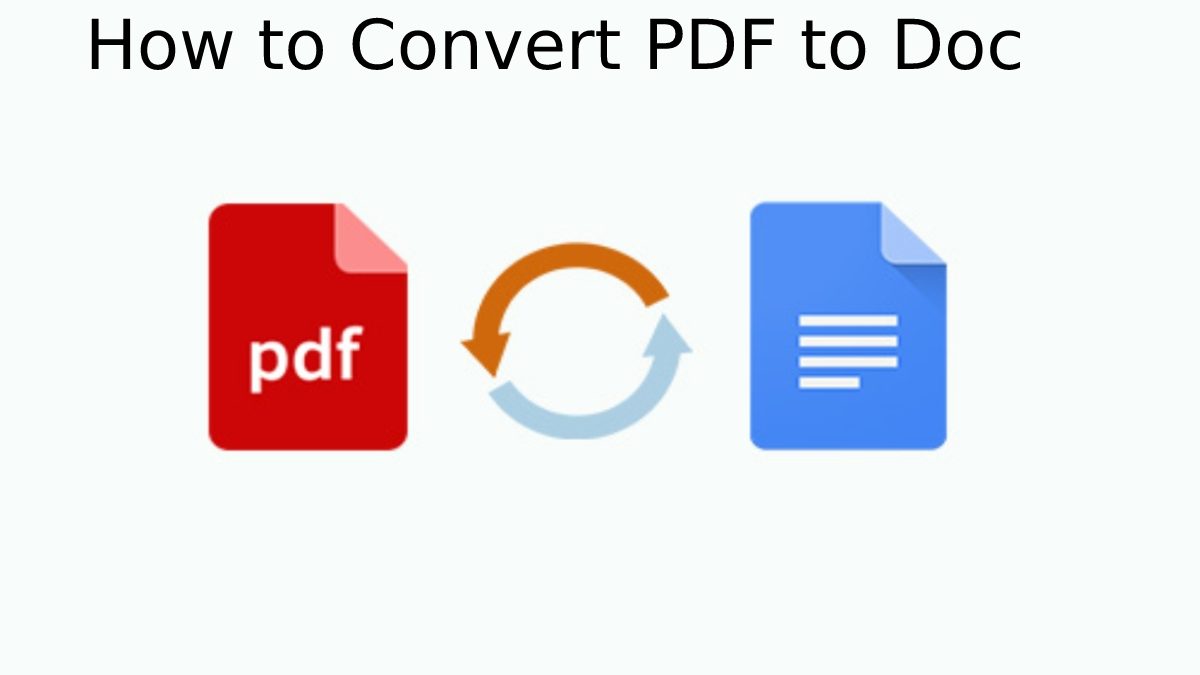 How to Convert PDF to Doc