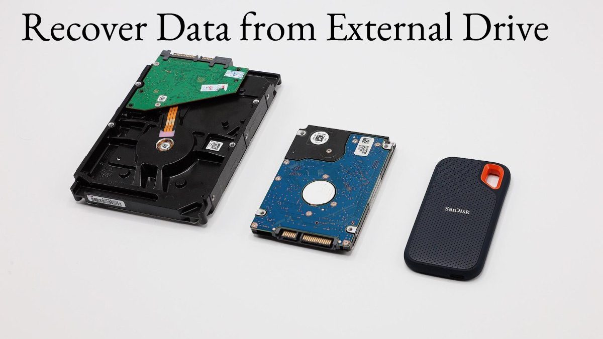 How to Recover Data from External Drive?