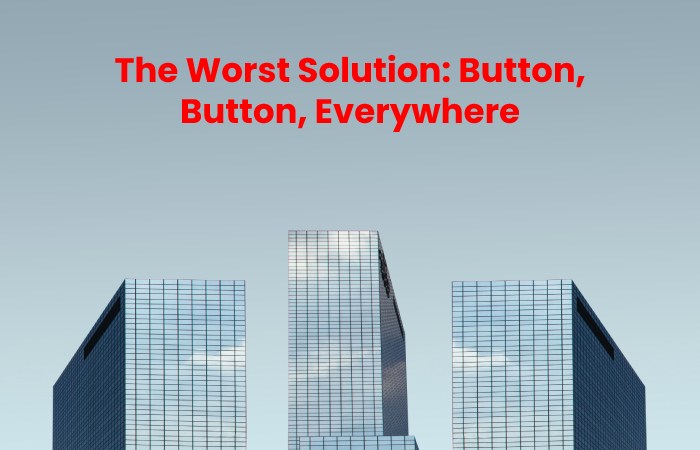 button like structure of building