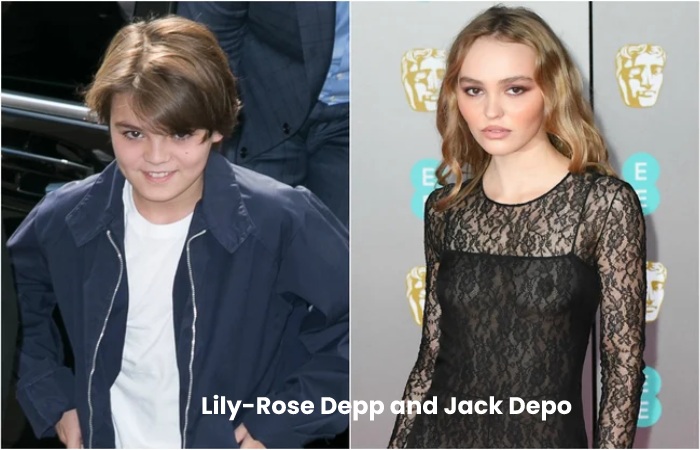 Lily-Rose Depp and Jack Depo
