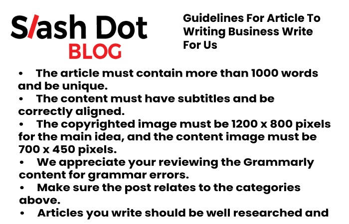 guidelines slash dot
