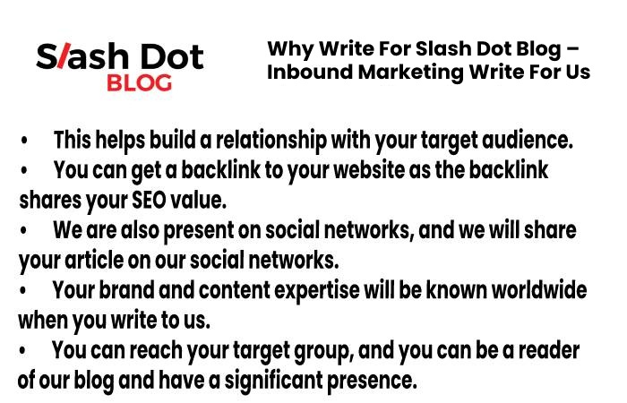 why write for slashdot blog