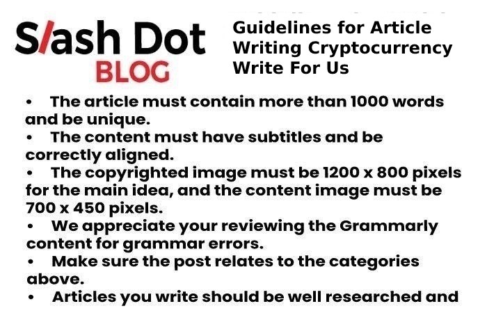 guidelines slash dot