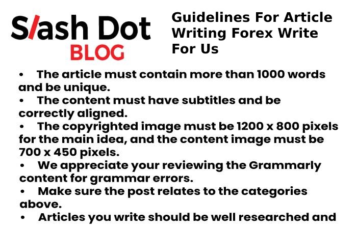 guidelines slash dot