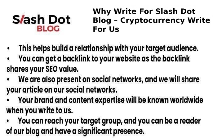 why write for slashdot blog 