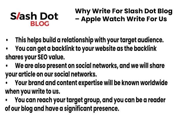 why write for slashdot blog.123