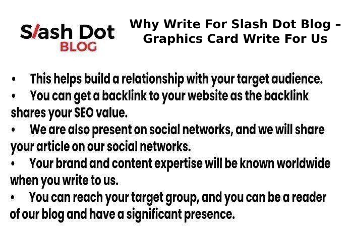 why write for slashdot blog 