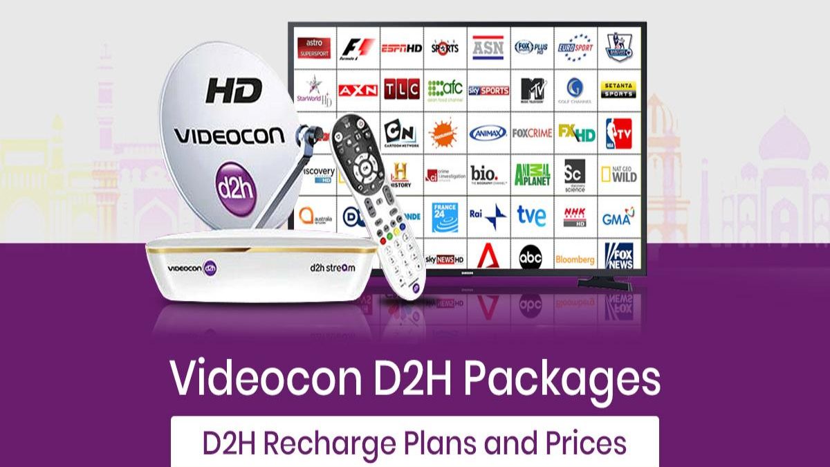 Videocon D2h Recharge Plans 2024