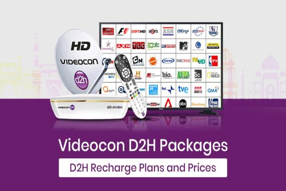 Videocon D2h Recharge Plans