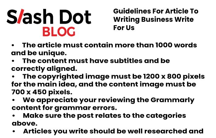 Guidelines for Article Writing You can send your article to <a href=