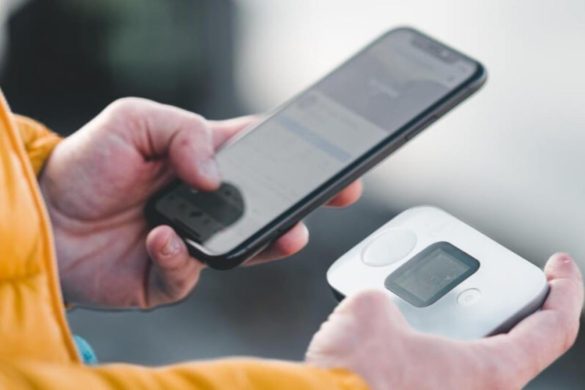 Smart Thermometer on an iPhone to Calculate Your Body Temperature