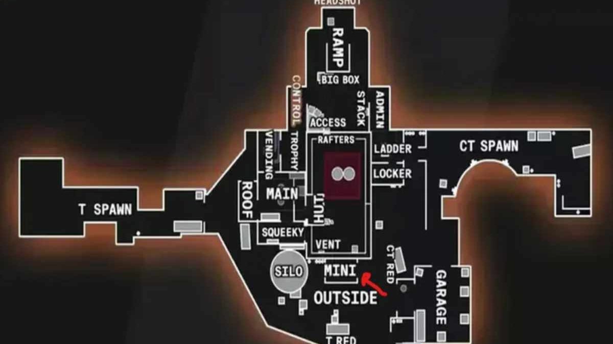 Aiden Csgo Callouts the Yard – Since So Many People Know About It