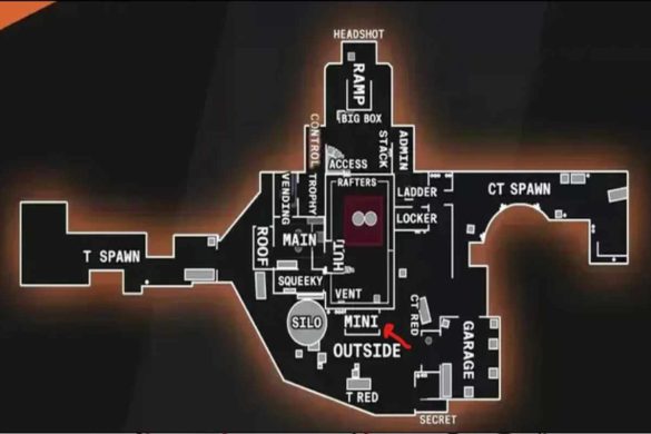 Aiden Csgo Callouts the Yard