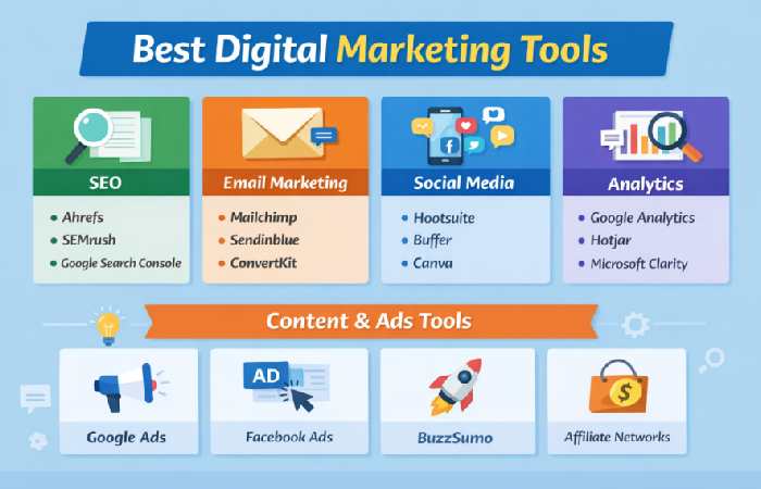 Best Digital Marketing Tools