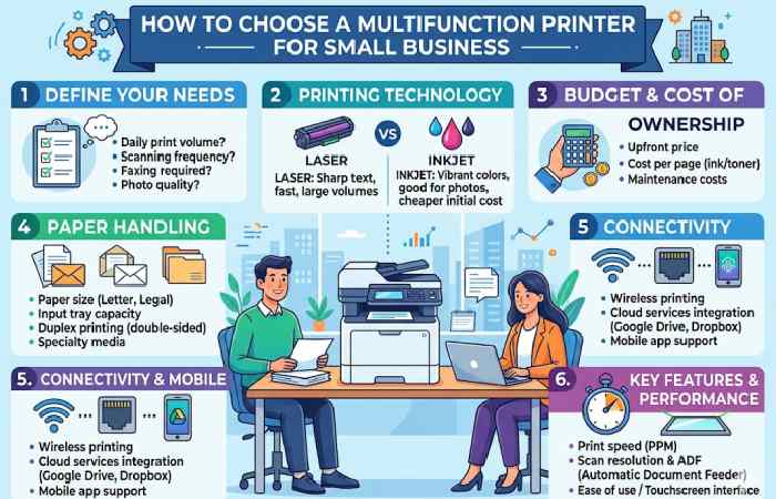 how to choose a multifunction printer