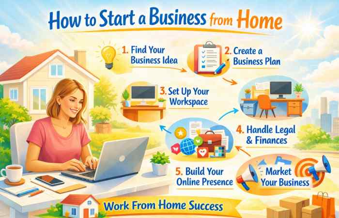 how to start a business from home