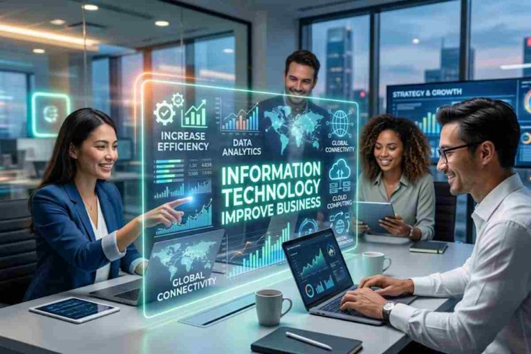 information technology improve business