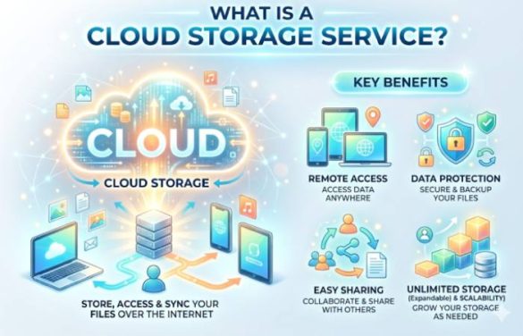 what is a cloud storage service
