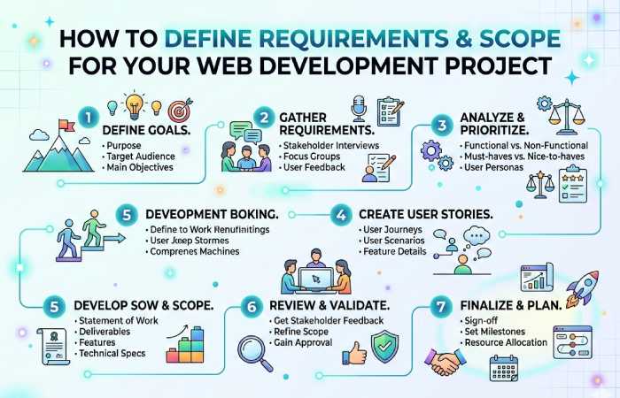 how to define requirements