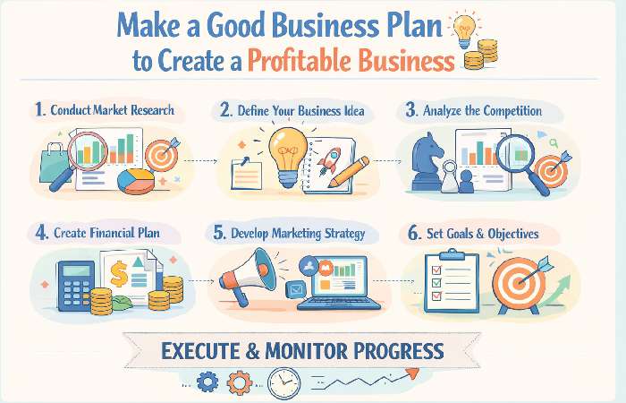 make a good business plan