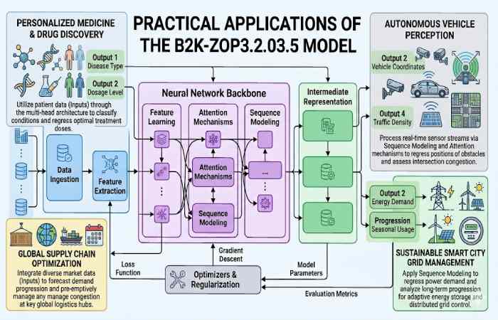 practical applications of the b2k-zop3.2.03.5 model