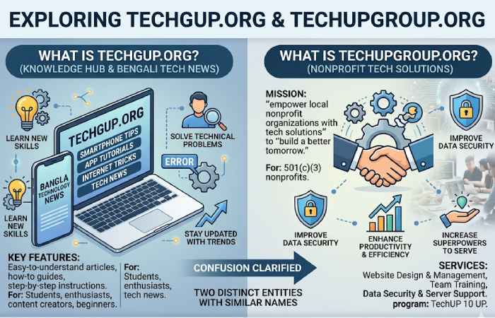 what is techgup org